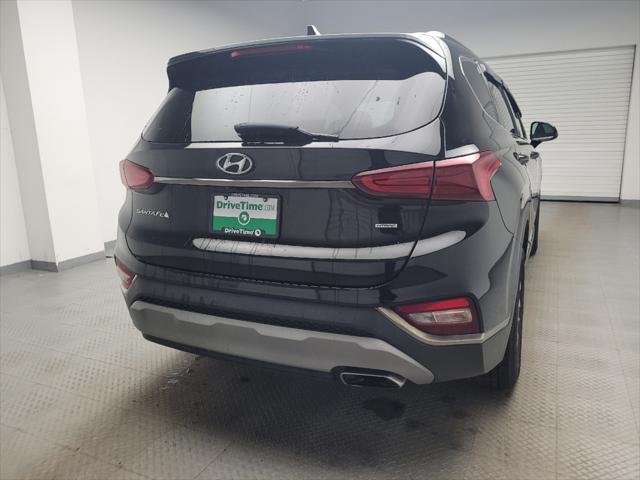used 2019 Hyundai Santa Fe car, priced at $20,495