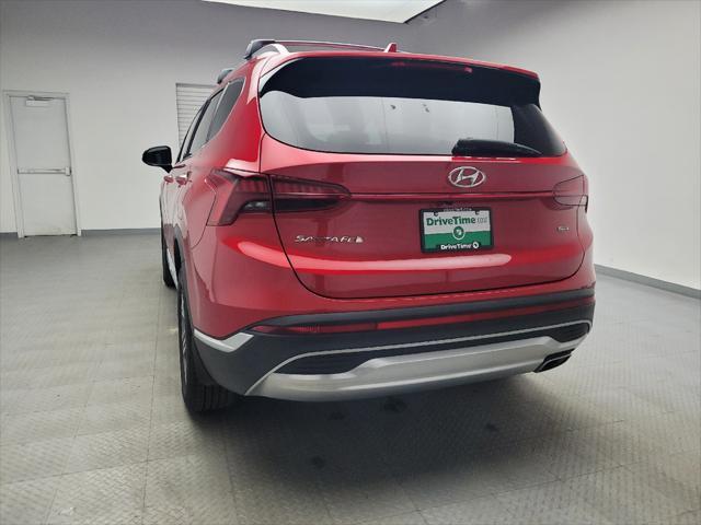 used 2022 Hyundai Santa Fe car, priced at $24,495