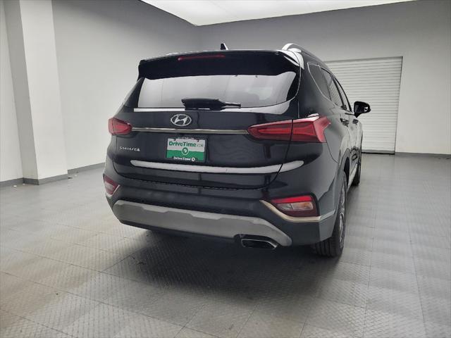 used 2019 Hyundai Santa Fe car, priced at $20,195