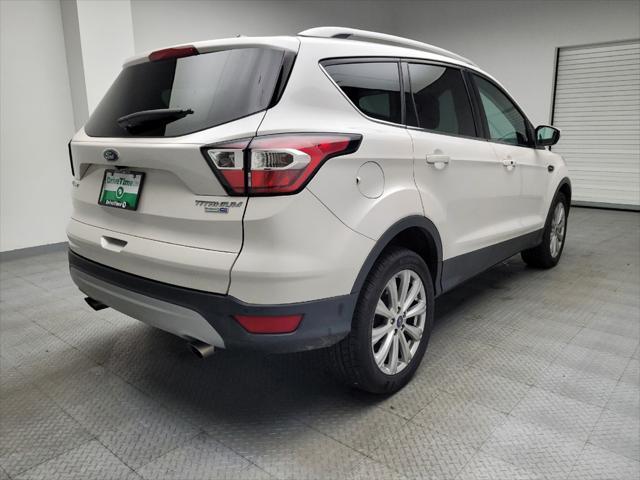 used 2017 Ford Escape car, priced at $19,895