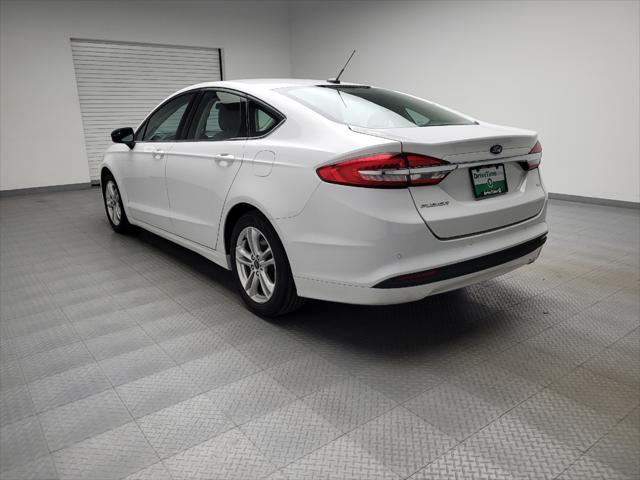 used 2018 Ford Fusion car, priced at $13,595