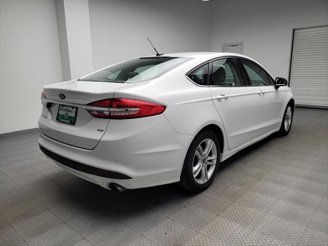 used 2018 Ford Fusion car, priced at $13,595