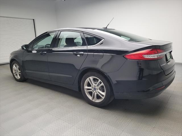 used 2018 Ford Fusion car, priced at $16,795