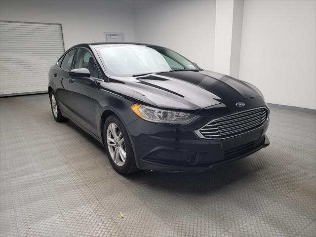 used 2018 Ford Fusion car, priced at $16,795