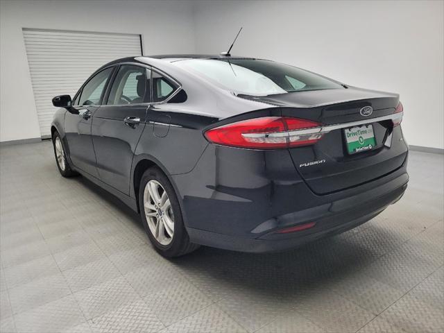 used 2018 Ford Fusion car, priced at $16,795