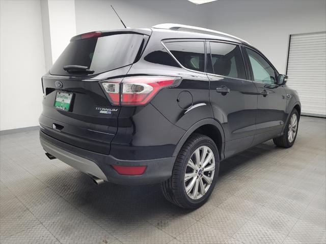 used 2017 Ford Escape car, priced at $15,595