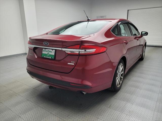 used 2017 Ford Fusion car, priced at $13,495