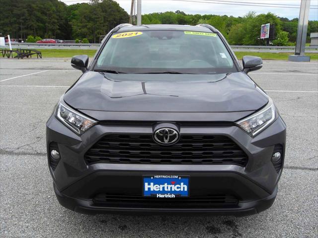 used 2021 Toyota RAV4 car, priced at $30,000