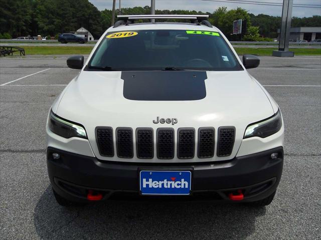used 2019 Jeep Cherokee car, priced at $19,439