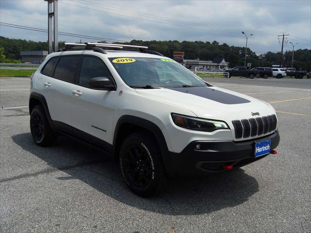 used 2019 Jeep Cherokee car, priced at $19,439