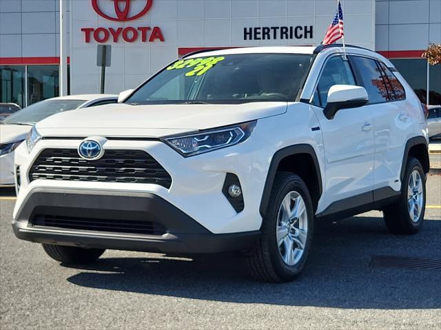 used 2021 Toyota RAV4 Hybrid car, priced at $29,902