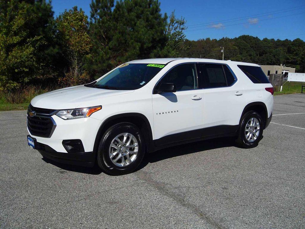 used 2020 Chevrolet Traverse car, priced at $18,018
