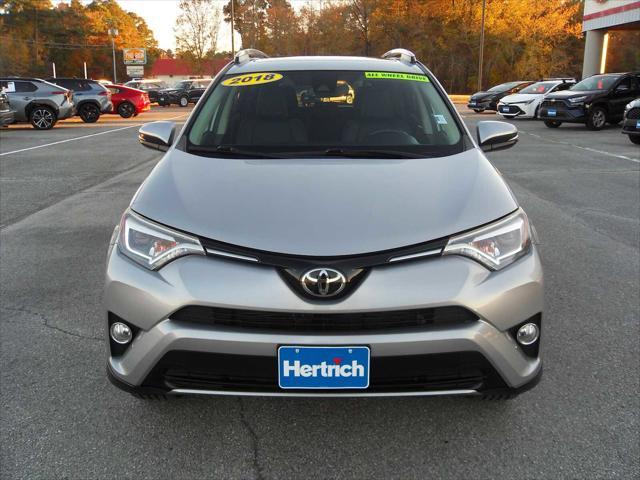 used 2018 Toyota RAV4 car, priced at $23,380