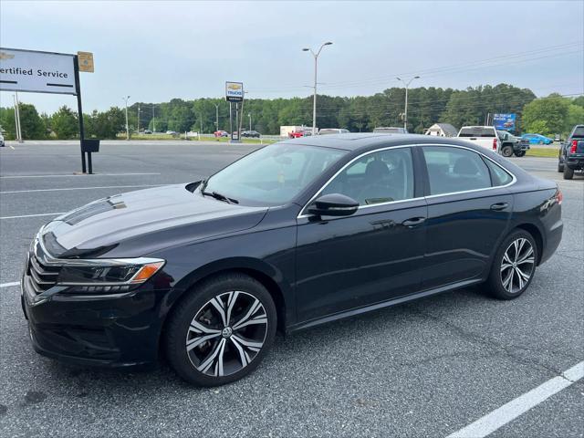 used 2021 Volkswagen Passat car, priced at $18,000
