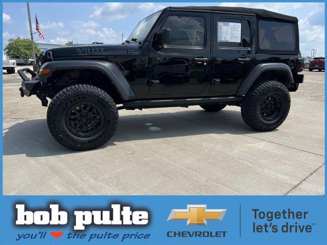 used 2021 Jeep Wrangler car, priced at $26,300