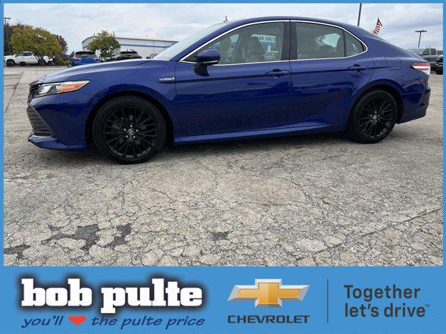 used 2018 Toyota Camry Hybrid car, priced at $21,100