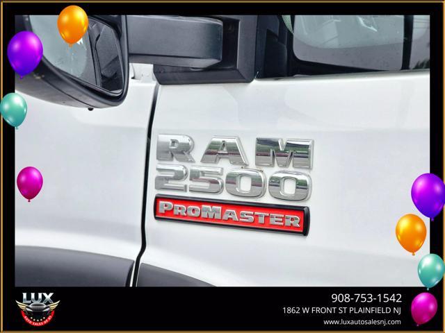 used 2021 Ram ProMaster 2500 car, priced at $21,390