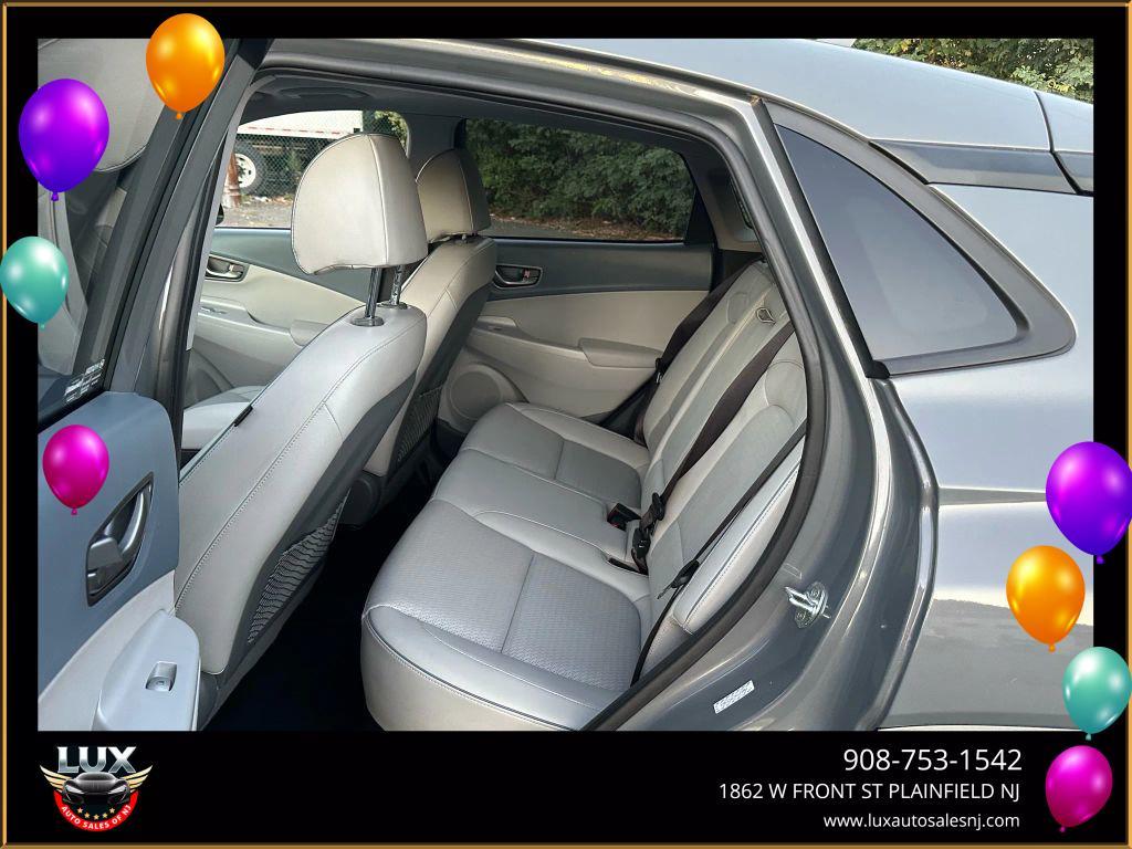 used 2021 Hyundai Kona EV car, priced at $17,900