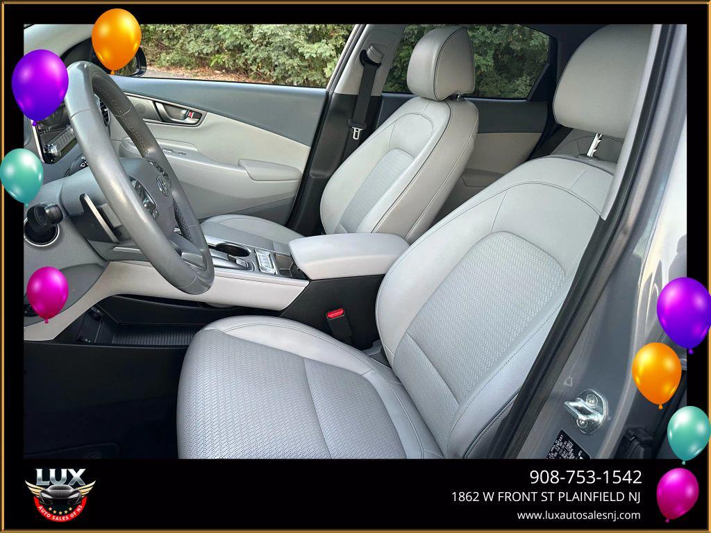 used 2021 Hyundai Kona EV car, priced at $17,900