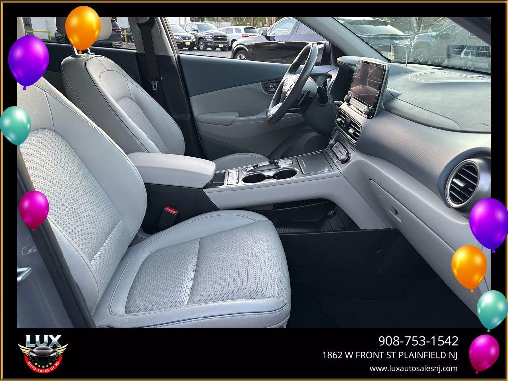 used 2021 Hyundai Kona EV car, priced at $17,900
