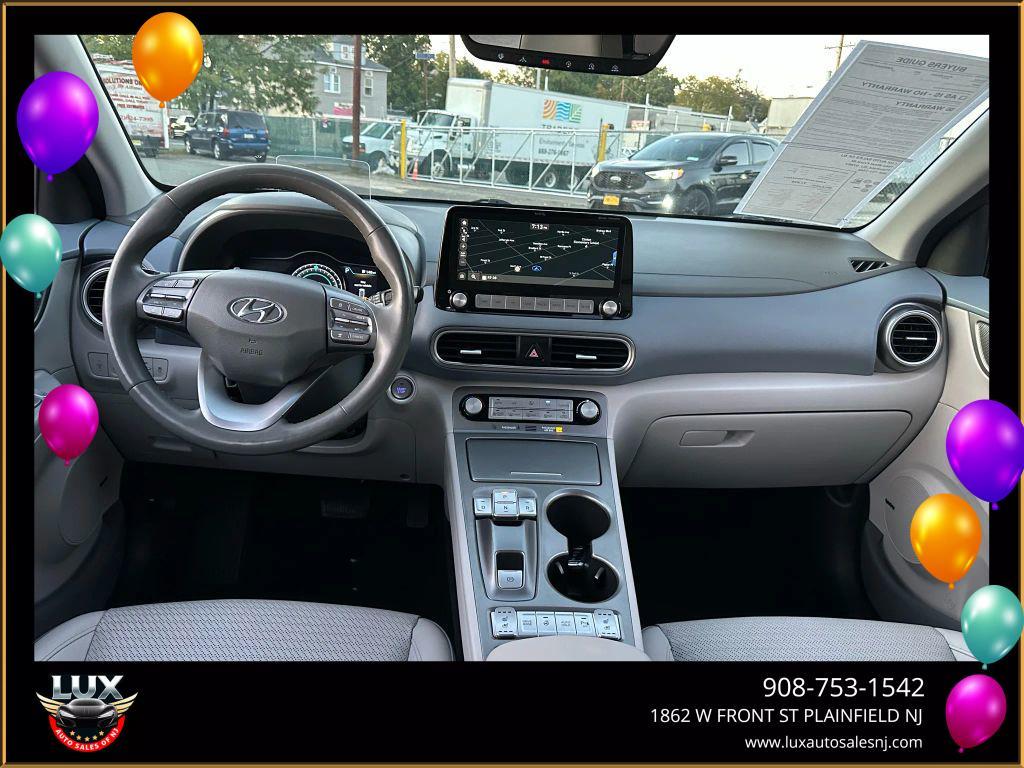 used 2021 Hyundai Kona EV car, priced at $17,900