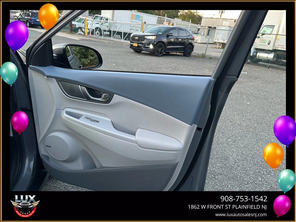 used 2021 Hyundai Kona EV car, priced at $17,900