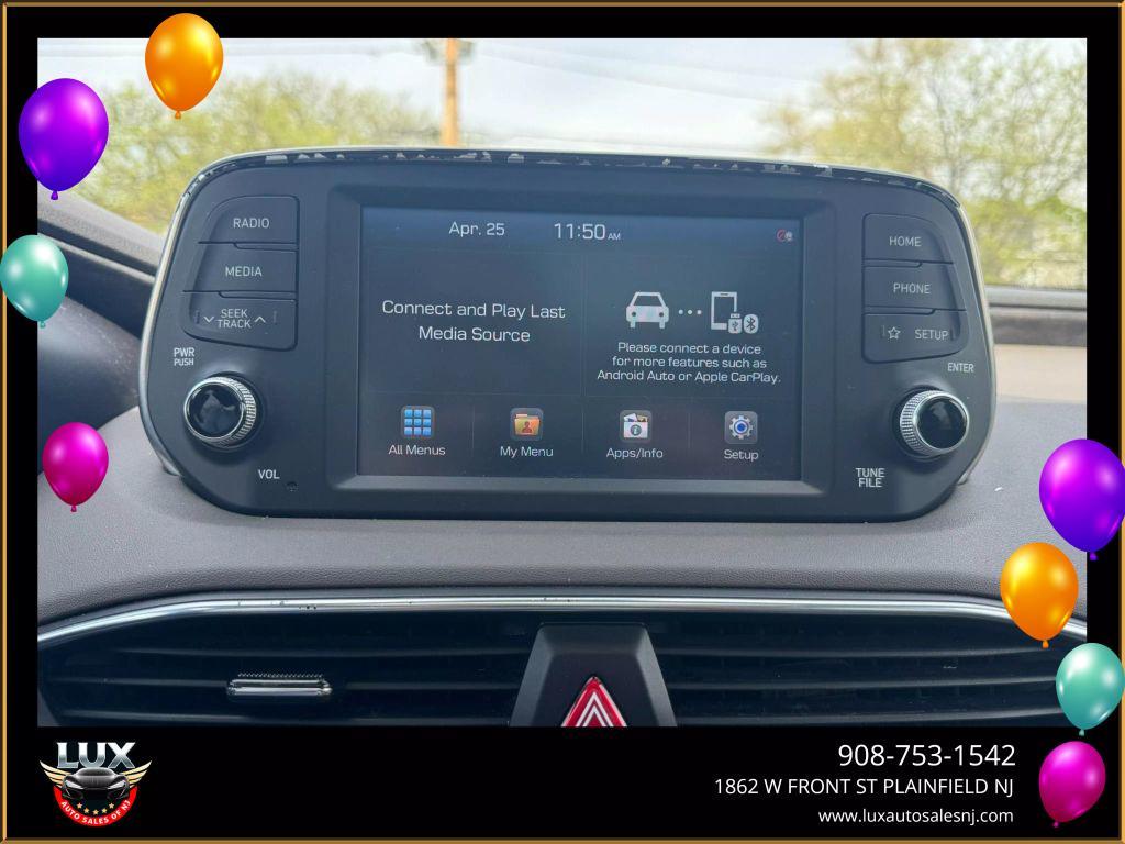used 2020 Hyundai Santa Fe car, priced at $17,690