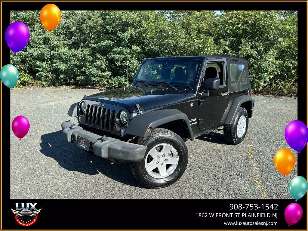 used 2016 Jeep Wrangler car, priced at $11,490
