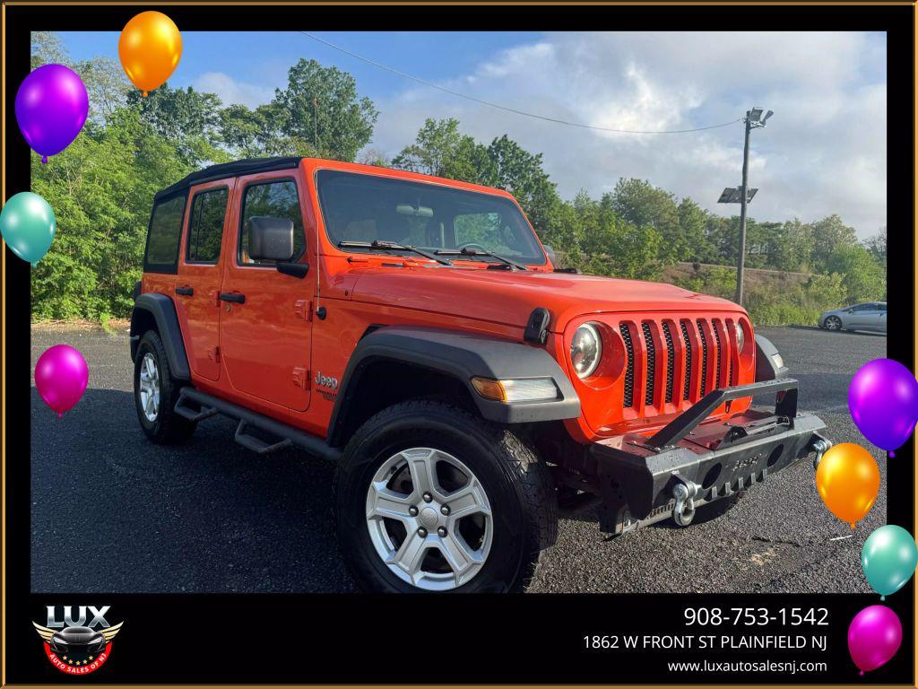 used 2018 Jeep Wrangler Unlimited car, priced at $17,900