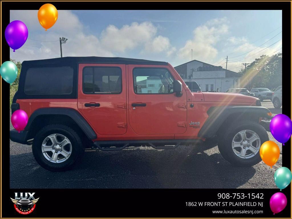 used 2018 Jeep Wrangler Unlimited car, priced at $17,900