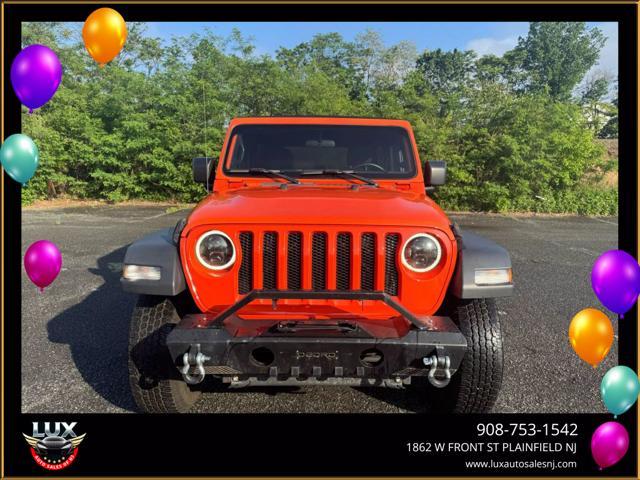 used 2018 Jeep Wrangler Unlimited car, priced at $18,590
