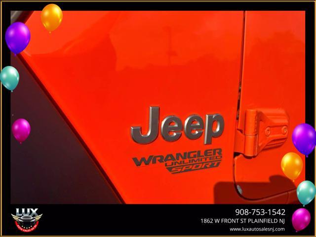 used 2018 Jeep Wrangler Unlimited car, priced at $18,590