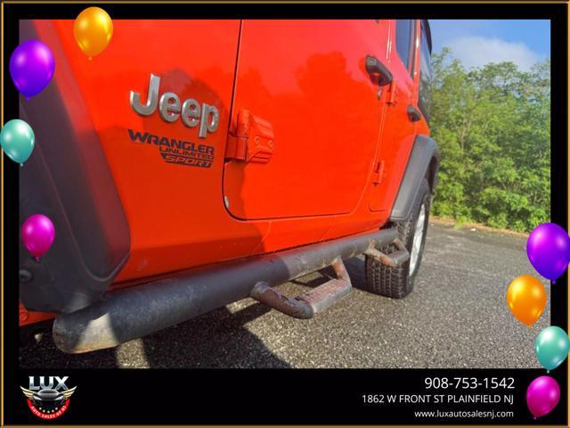 used 2018 Jeep Wrangler Unlimited car, priced at $18,590