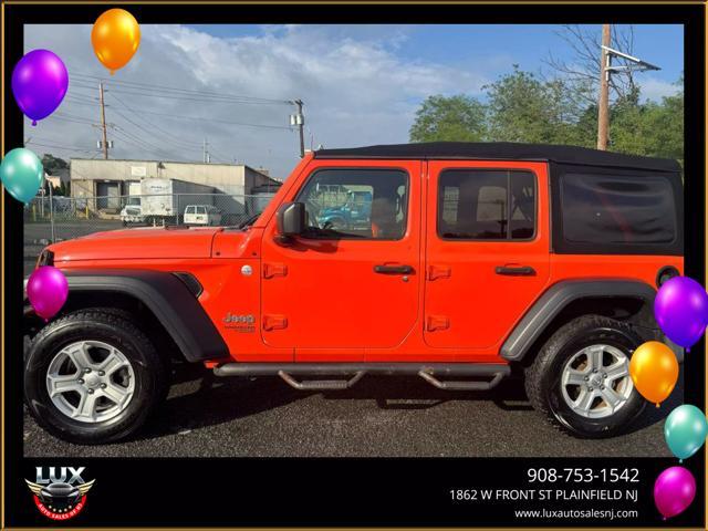 used 2018 Jeep Wrangler Unlimited car, priced at $18,590
