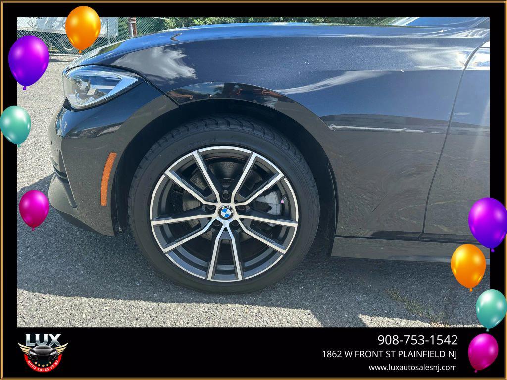 used 2021 BMW 330 car, priced at $18,495