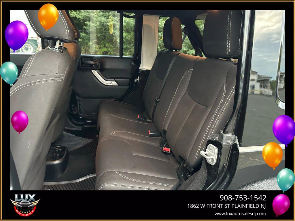 used 2017 Jeep Wrangler Unlimited car, priced at $17,990