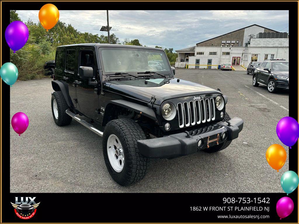 used 2017 Jeep Wrangler Unlimited car, priced at $17,990