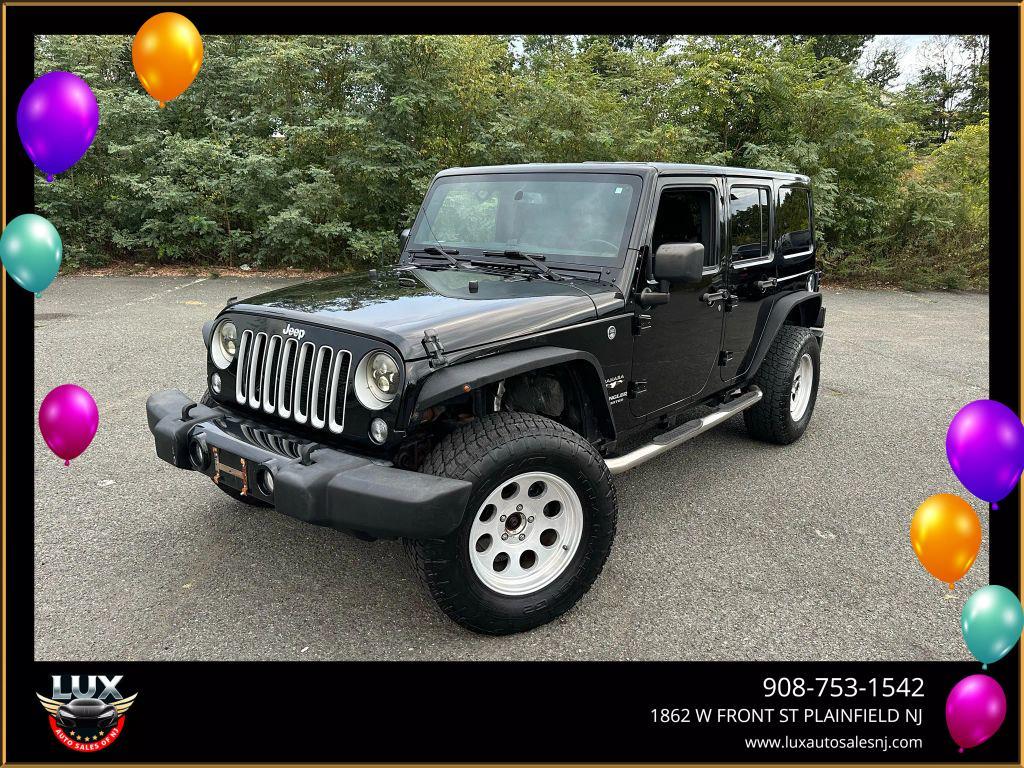 used 2017 Jeep Wrangler Unlimited car, priced at $17,990