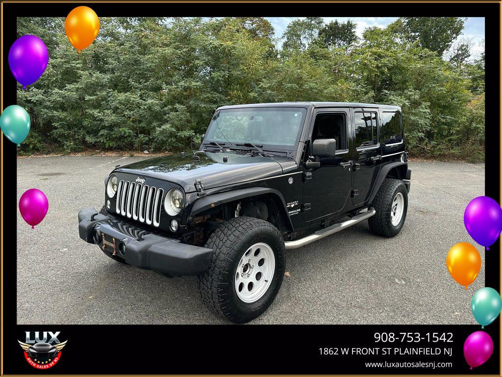 used 2017 Jeep Wrangler Unlimited car, priced at $17,990