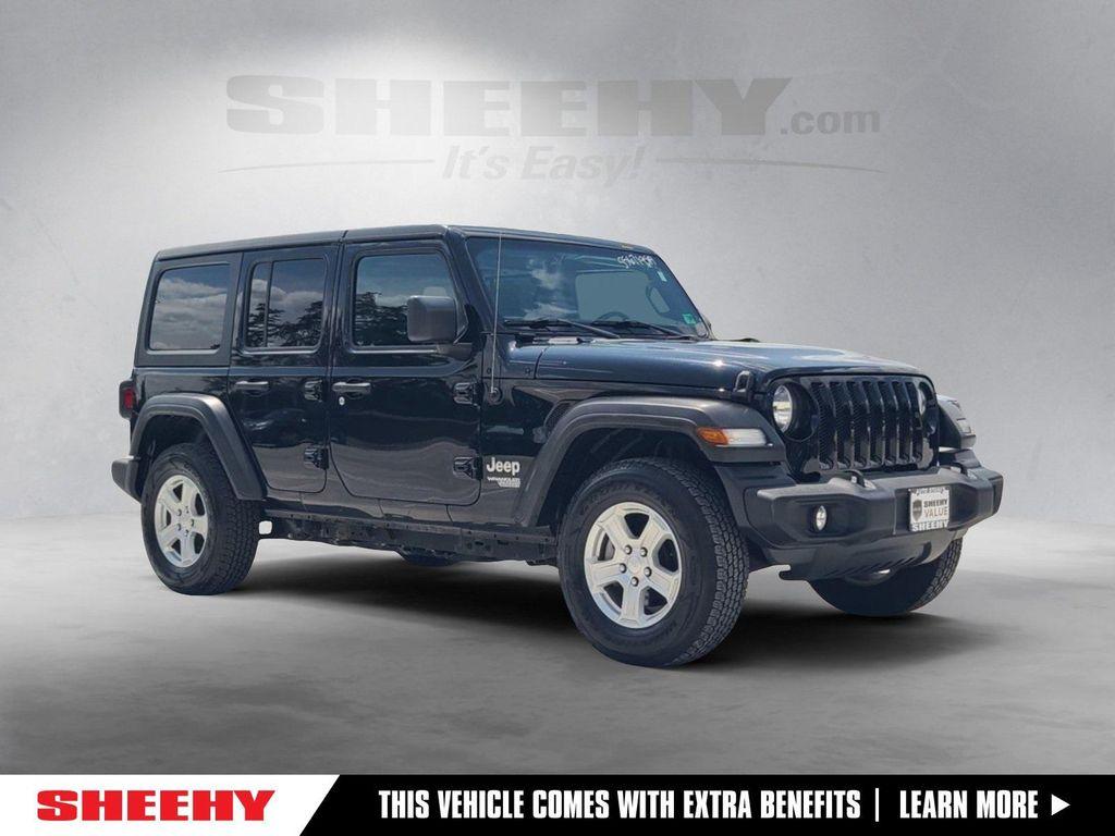 used 2019 Jeep Wrangler Unlimited car, priced at $21,790