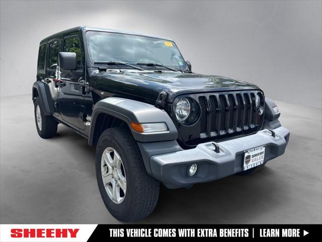 used 2019 Jeep Wrangler Unlimited car, priced at $24,354