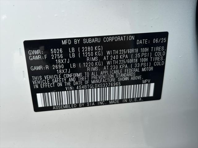 new 2025 Subaru Outback car, priced at $40,673