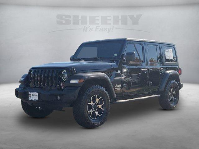 used 2020 Jeep Wrangler Unlimited car, priced at $25,355