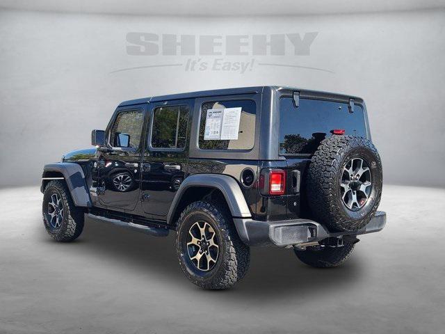 used 2020 Jeep Wrangler Unlimited car, priced at $25,355