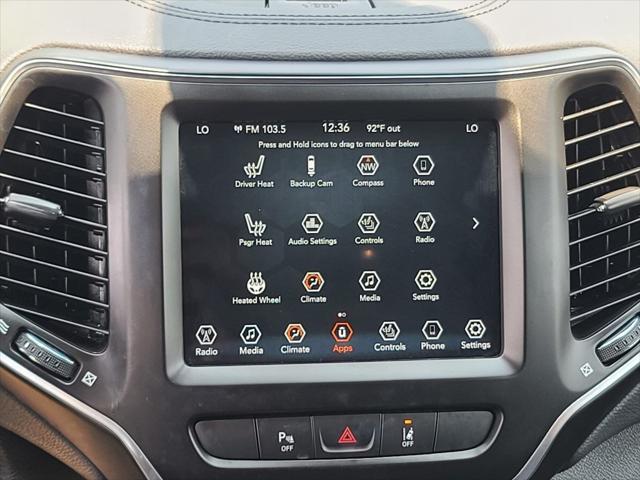 used 2022 Jeep Cherokee car, priced at $20,137