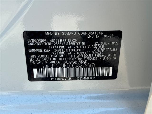 new 2025 Subaru Crosstrek car, priced at $28,391