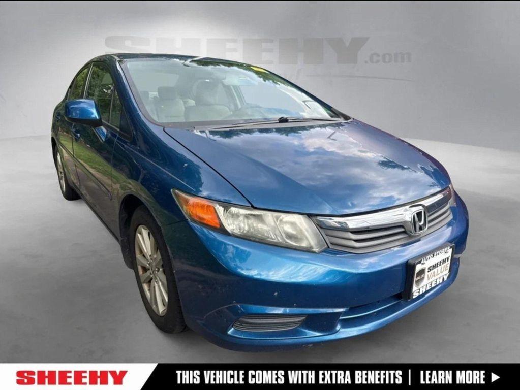 used 2012 Honda Civic car, priced at $7,600