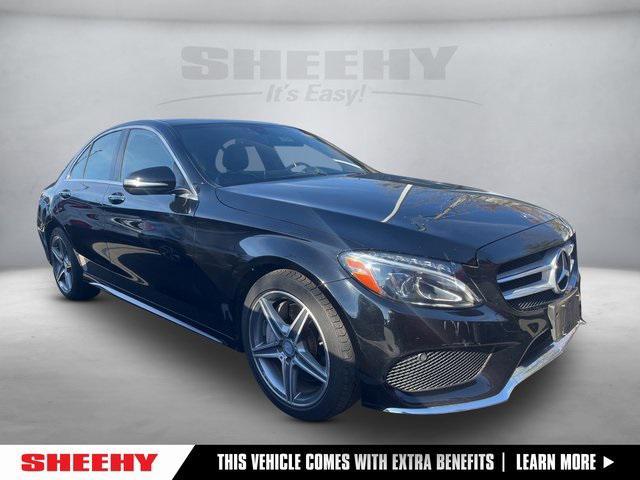 used 2015 Mercedes-Benz C-Class car, priced at $14,370