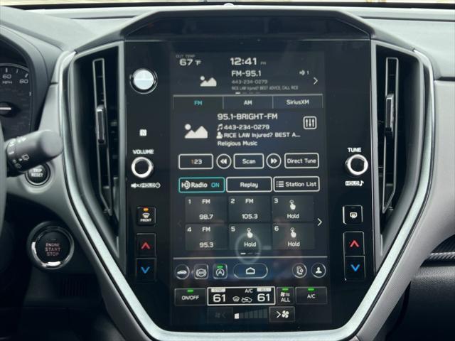 new 2025 Subaru Crosstrek car, priced at $33,593
