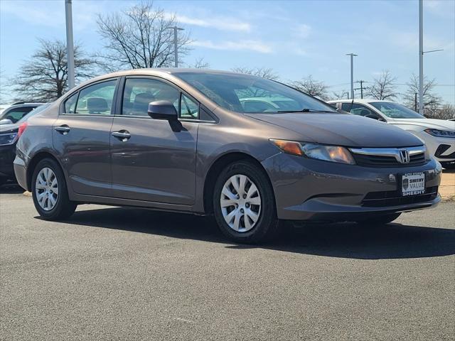 used 2012 Honda Civic car, priced at $7,577